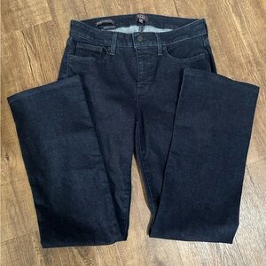 NYDJ Barbara Bootcut Lift Tuck Technology Dark Wash Rinse 6